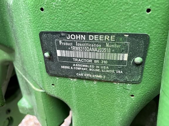 Image of John Deere 8R 310 equipment image 2