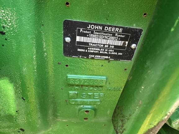 Image of John Deere 8R 310 equipment image 1