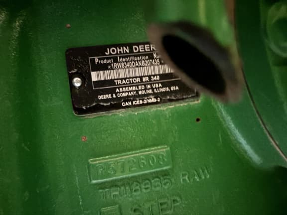 Image of John Deere 8R 340 equipment image 3
