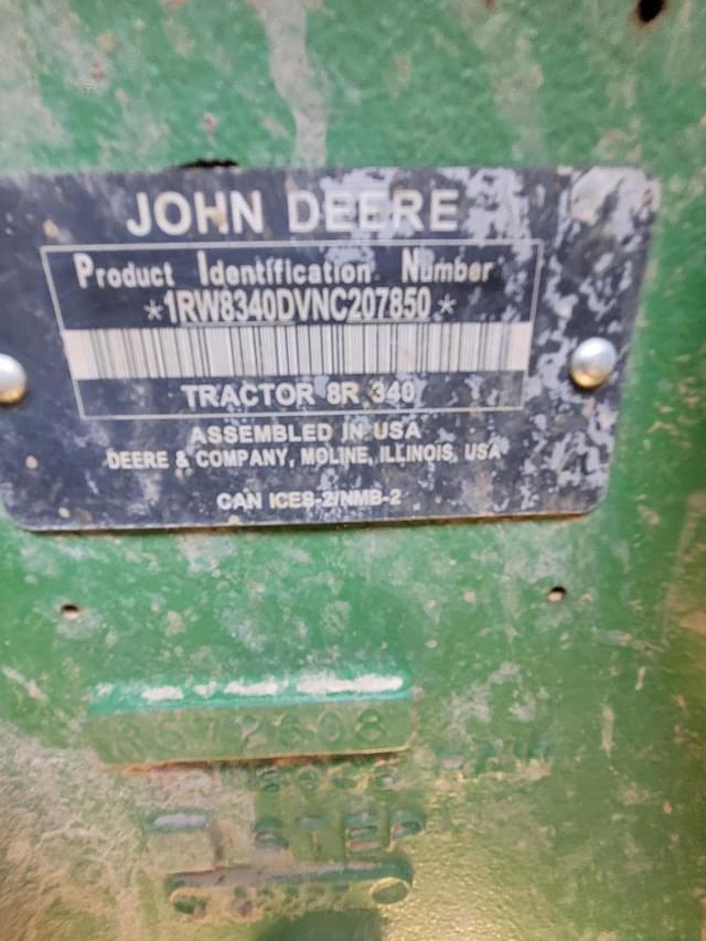 Image of John Deere 8R 340 equipment image 1