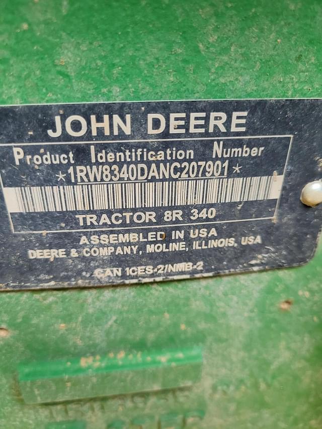 Image of John Deere 8R 340 equipment image 1