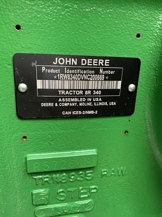 Image of John Deere 8R 340 equipment image 2