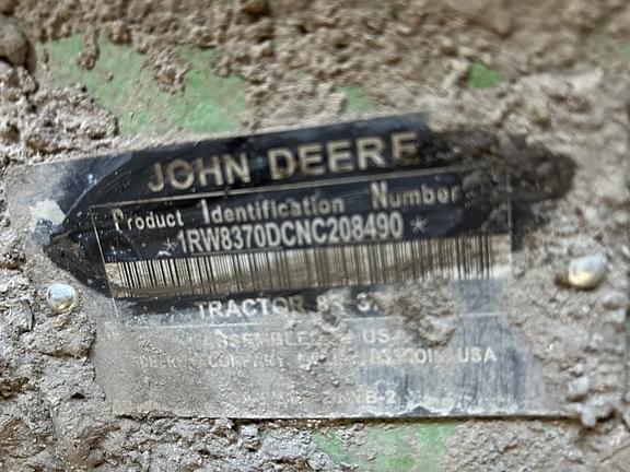 Image of John Deere 8R 370 equipment image 2
