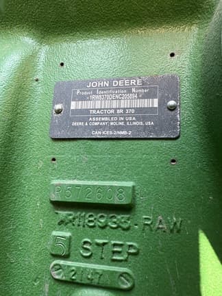 Image of John Deere 8R 370 equipment image 1