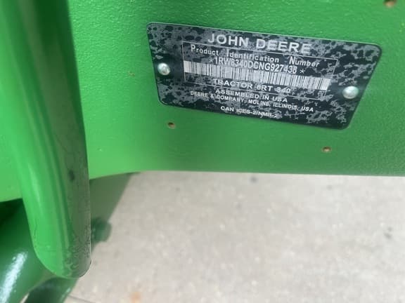 Image of John Deere 8RT 340 equipment image 2