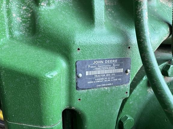 Image of John Deere 8RX 370 equipment image 1