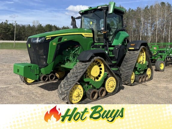 2022 John Deere 8RX 410 Equipment Image0