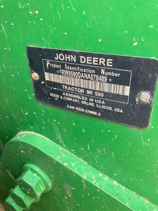 Image of John Deere 9R 590 equipment image 4