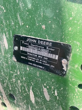 Image of John Deere 9RX 540 equipment image 1