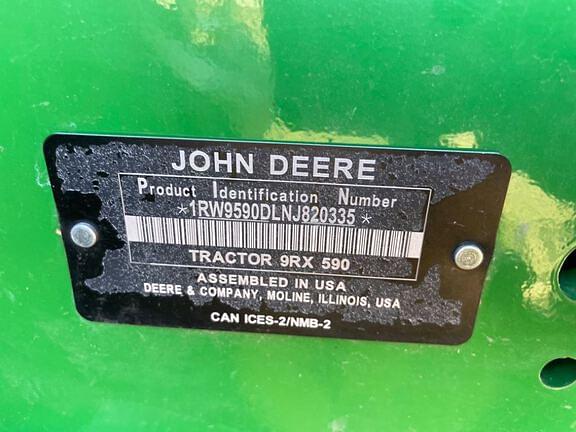 Image of John Deere 9RX 590 equipment image 4