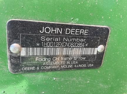 Image of John Deere C12F equipment image 1