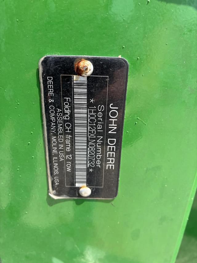 Image of John Deere C12F equipment image 1