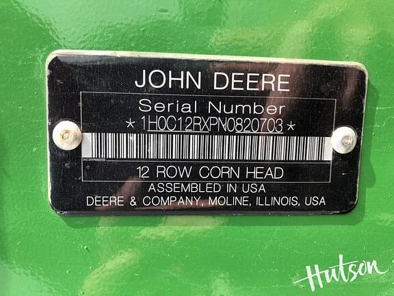 Image of John Deere C12R equipment image 4