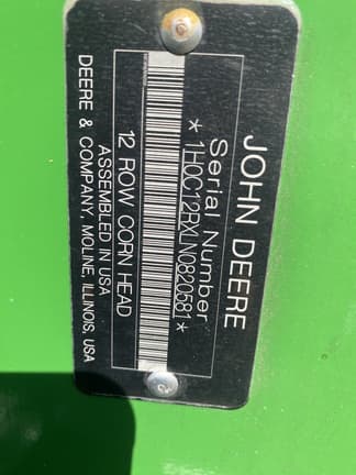 Image of John Deere C12R equipment image 3