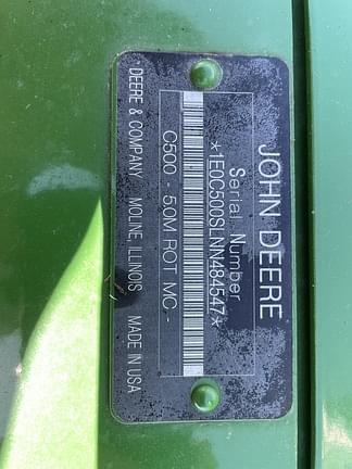 Image of John Deere C500 equipment image 1