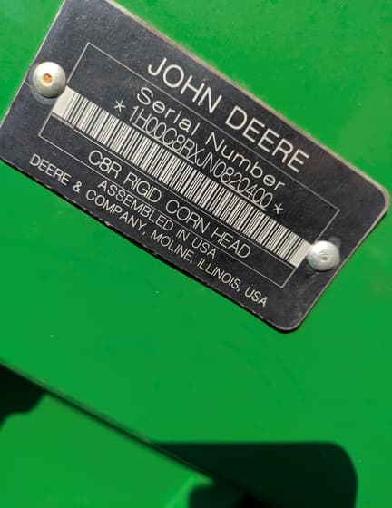 Image of John Deere C8R equipment image 3