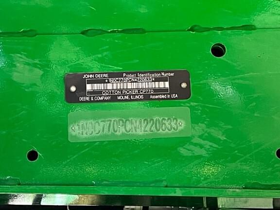 Image of John Deere CP770 equipment image 1