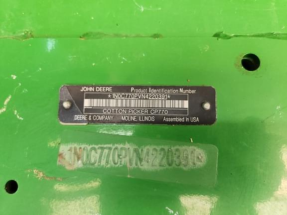 Image of John Deere CP770 equipment image 1