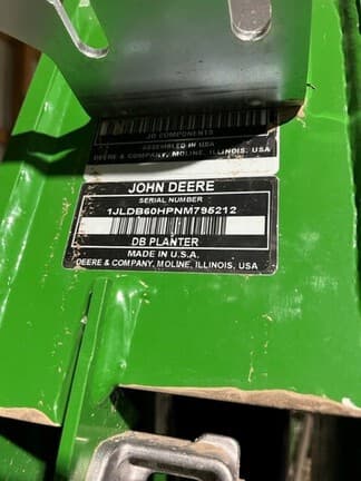 Image of John Deere DB60 equipment image 1