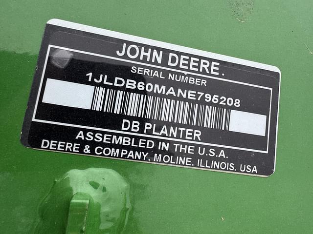 Image of John Deere DB60 equipment image 1