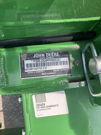 Image of John Deere E12 equipment image 3