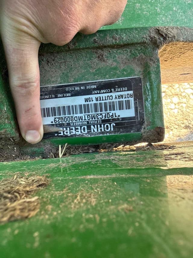 Image of John Deere FC15M equipment image 1