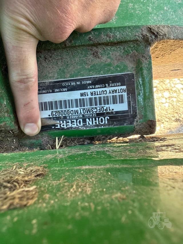 Image of John Deere FC15M equipment image 1