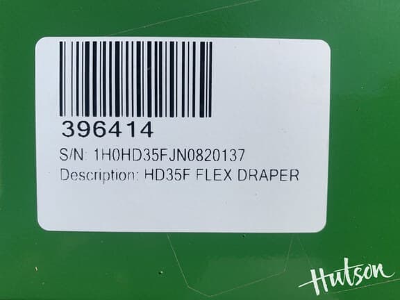 Image of John Deere HD35F equipment image 3