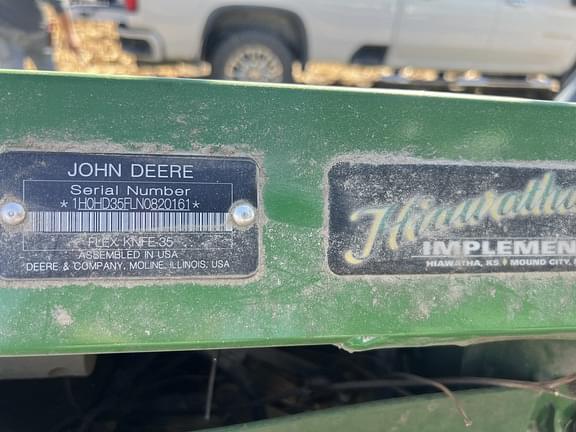 Image of John Deere HD35F equipment image 1