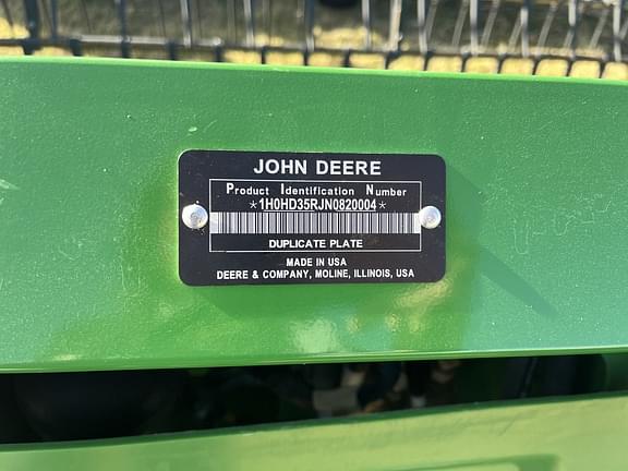 Image of John Deere HD35R equipment image 4