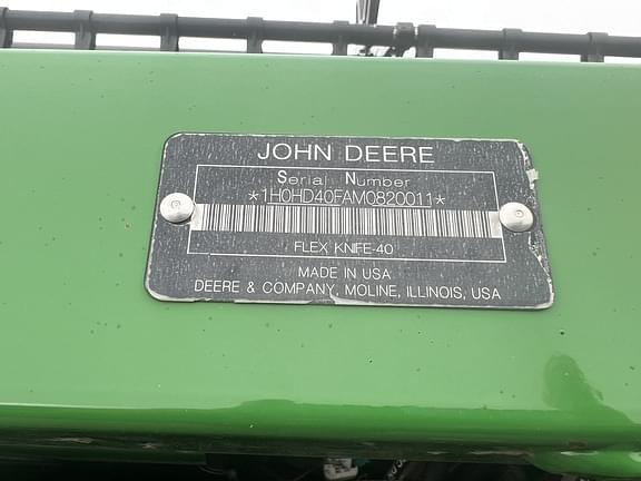 Image of John Deere HD40F equipment image 1