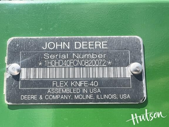 Image of John Deere HD40F equipment image 4