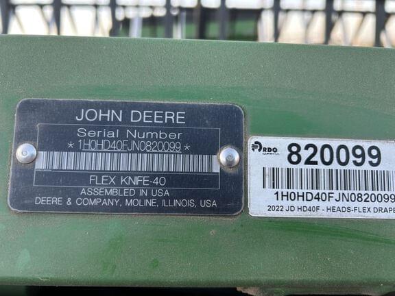 Image of John Deere HD40F equipment image 4