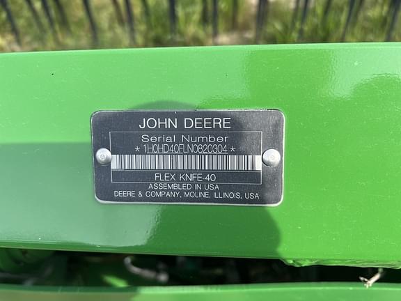 Image of John Deere HD40F equipment image 4