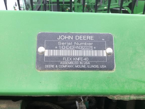 Image of John Deere HD40F equipment image 4