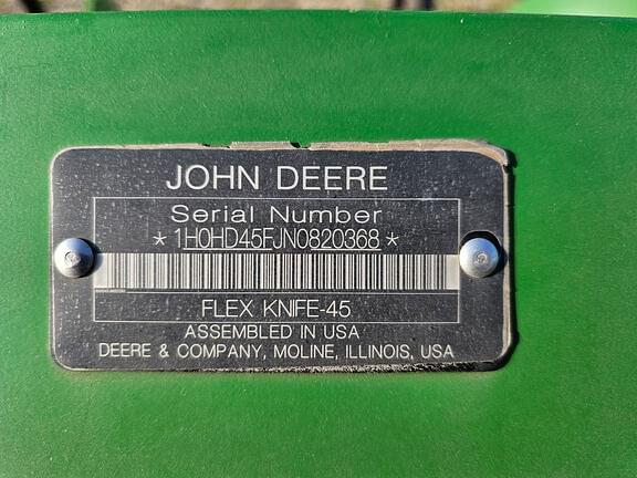 Image of John Deere HD45F equipment image 2