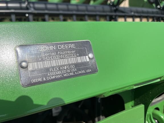 Image of John Deere HD50F equipment image 3