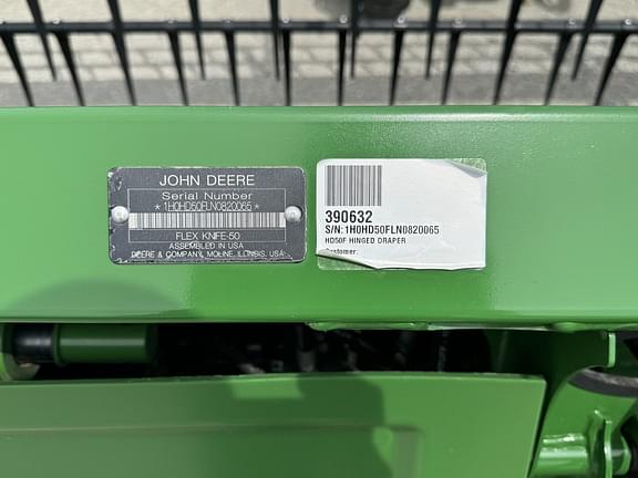 Image of John Deere HD50F equipment image 4