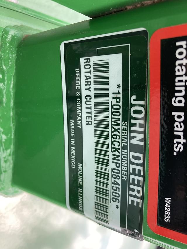 Image of John Deere MX6 equipment image 4