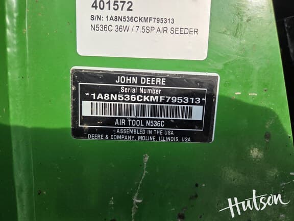 Image of John Deere N536C equipment image 4