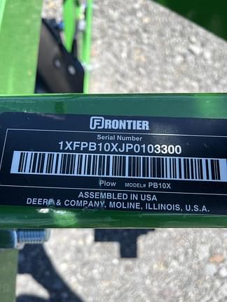 Image of Frontier PB1001 equipment image 4