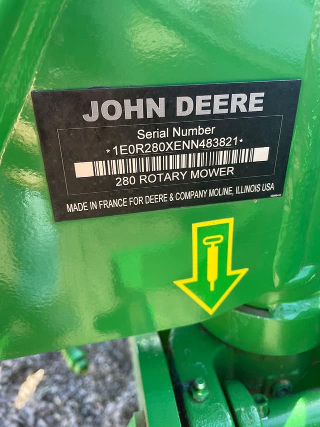 Image of John Deere R280 equipment image 4