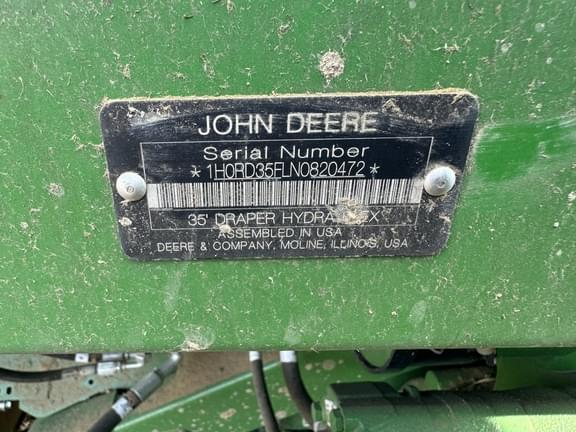 Image of John Deere RD35F equipment image 2