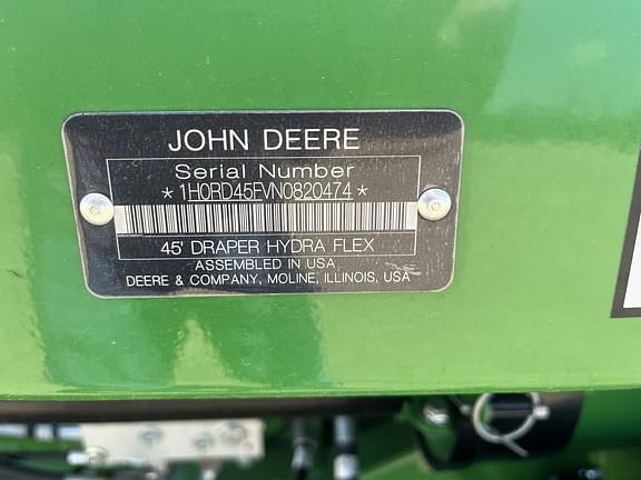 Image of John Deere RD45F equipment image 3