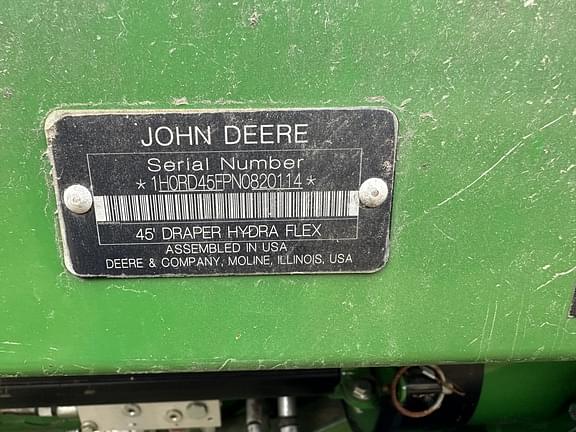 Image of John Deere RD45F equipment image 2