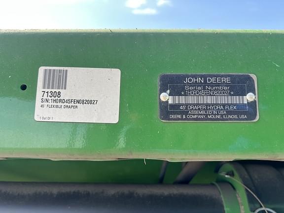 Image of John Deere RD45F equipment image 2