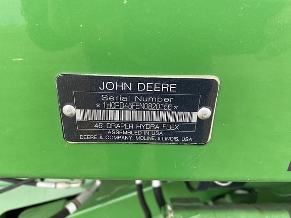 Image of John Deere RD45F equipment image 2