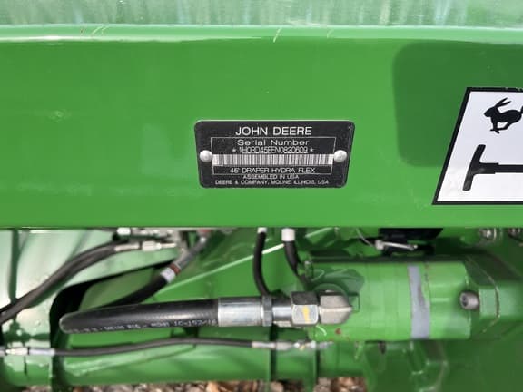 Image of John Deere RD45F equipment image 4