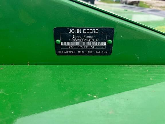 Image of John Deere S350 equipment image 3
