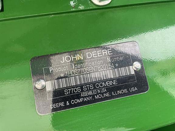 Thumbnail image John Deere S770 22